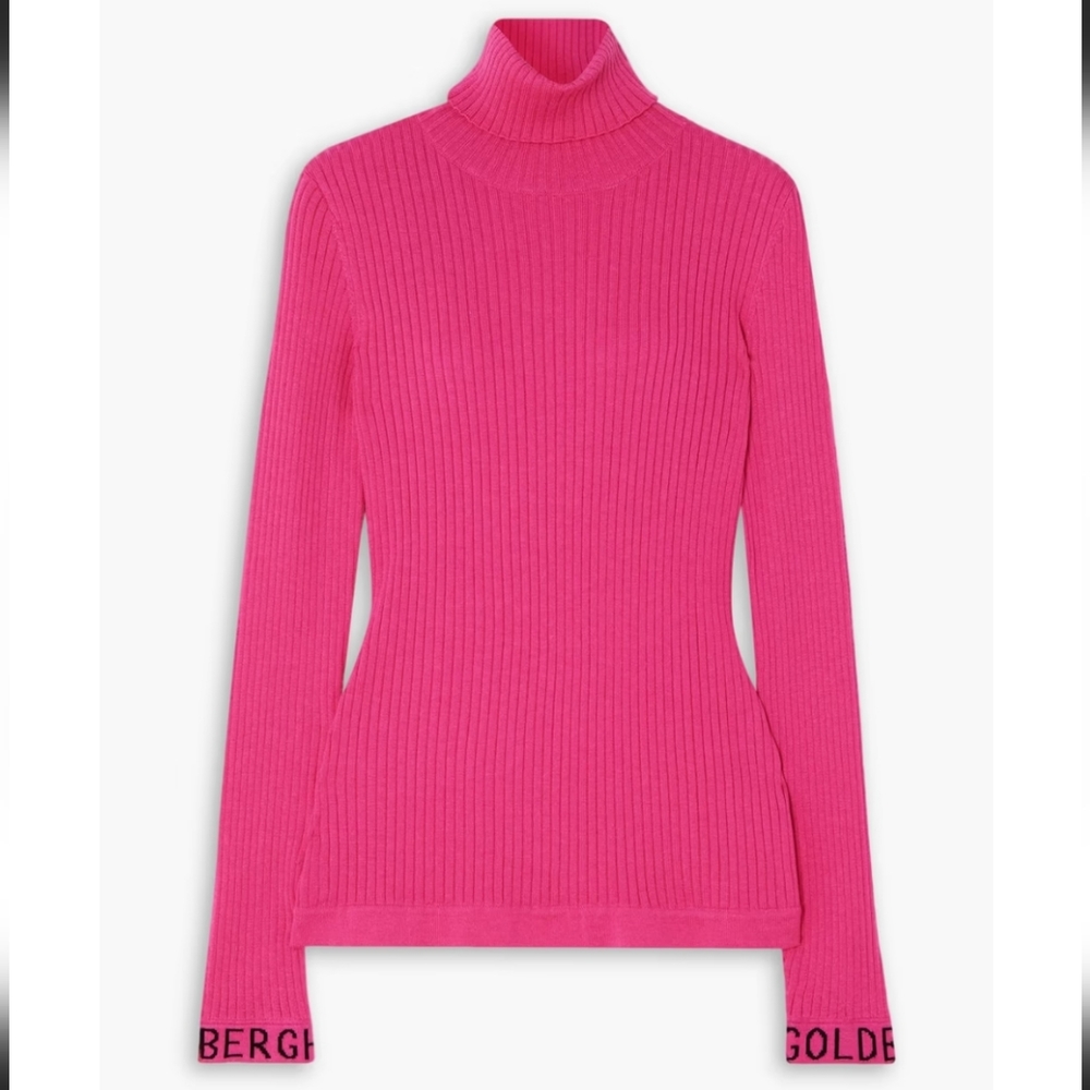 NWOT Goldbergh Mira Turtleneck sweater pink